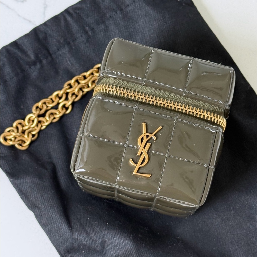 Yves Saint Laurent vineyard green  Mini Bag